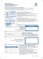 Mode d’emploi de votre formulaire d’attestation de conformité BLEUE